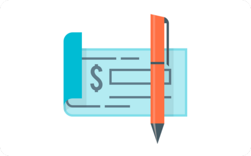 No personal cheque (2)